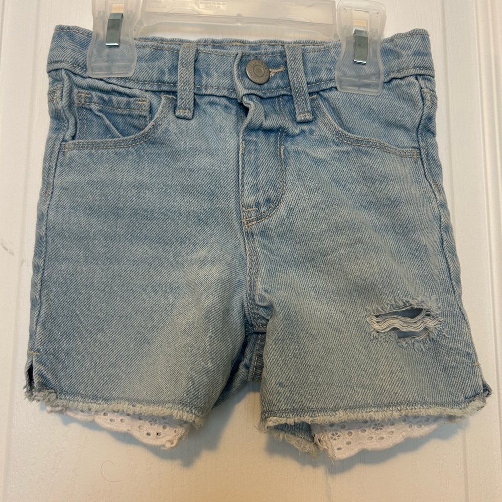 Old Navy Girls Denim Shorts - Picture 3 of 4